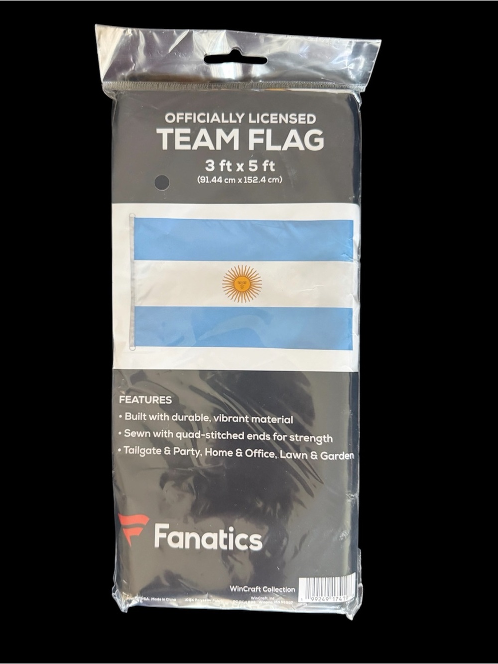 FANATICS Argentina Flag 3 ft x 5 ft
